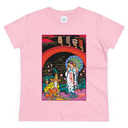The Romance of Perfume by George Barbier Women's Midweight Cotton Tee