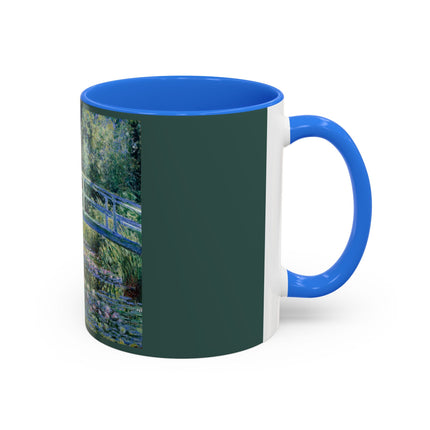 Water Lilies and Japanese Bridge by Claude Monet Colorful Mugs (11oz, 15oz)