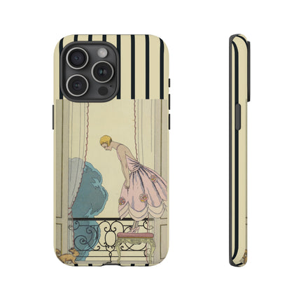Falbalas et fanfreluches, La Souris by George Barbier Phone Cases