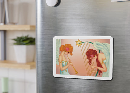 Heavenly Angel Duet Die-Cut Magnets (5 Sizes)