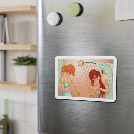 Heavenly Angel Duet Die-Cut Magnets (5 Sizes)