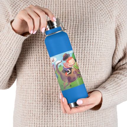 Rip-Roaring Fun Copper Vacuum Insulated Bottle, 22oz