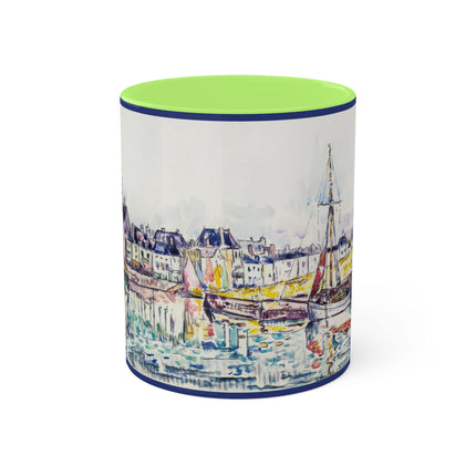 Le Croisic by Paul Signac Colorful Mugs, 11oz