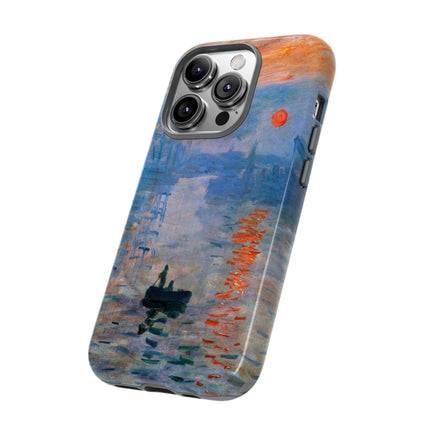 Sunrise by Claude Monet Phone Cases