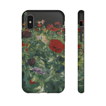 Poppies (A Study of Poppies for Carnation, Lily, Lily, Rose) by John Singer Sargent Phone Cases