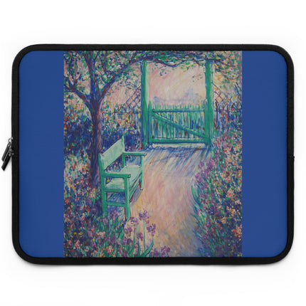 The Artist’s Garden (The Green Chair) by Theodore Earl Butler Laptop Sleeve