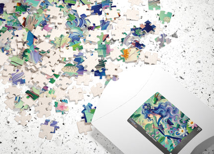 Fairy of the Koi Pond Puzzle (110, 252, 520-piece)