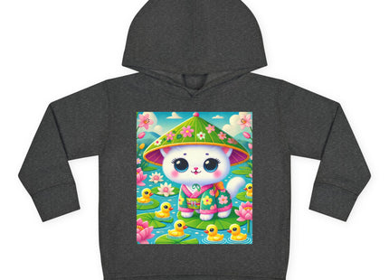 Lily Pond Stroll Toddler Pullover Fleece Hoodie