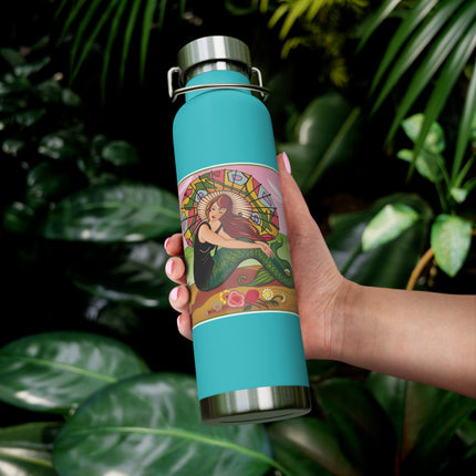 Siren Serenade by Carlo Chiostri Copper Vacuum Insulated Bottle, 22oz
