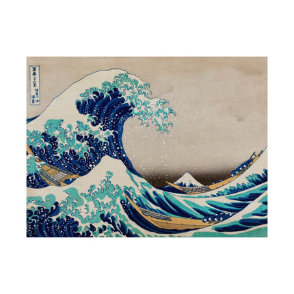 The Great Wave off Kanagawa by Katsushika Hokusai Matte Horizontal Posters