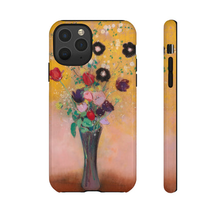Vase of Flowers by Odilon Redon Phone Cases
