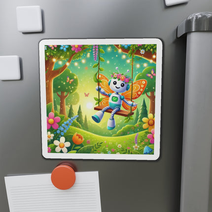 Robot Fairy Die-Cut Magnets (5 Sizes)