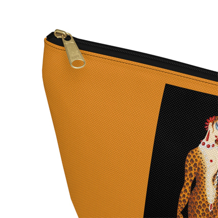 Leopard Queen Cosmetic Bag – Wild Glamour & Art Deco Elegance