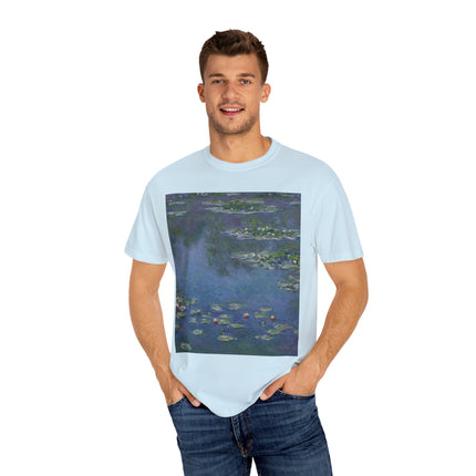 Water Lilies by Claude Monet Unisex Garment-Dyed T-shirt