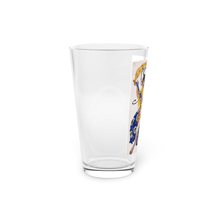 The Butterfly by Leon Bakst Glass, 16oz