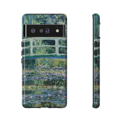 Water Lilies and Japanese Bridge by Claude Monet Phone Cases