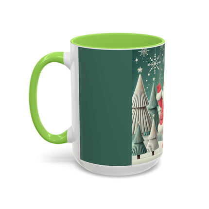 Santa's Joyful Night Colorful Mugs (11oz, 15oz)
