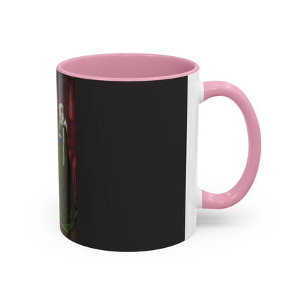 Arnolfini Portrait by Jan Van Eyck Colorful Mugs (11oz, 15oz)