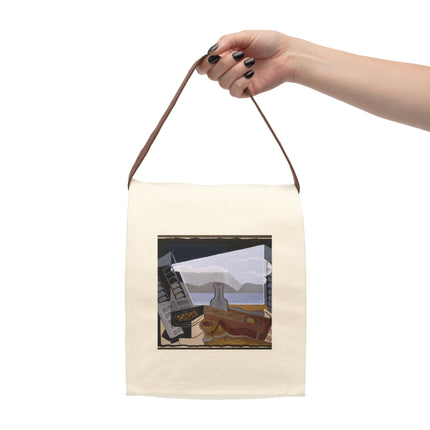 Open Window by Juan Gris Canvas Lunch Bag With Strap