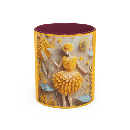 Dandelion Fairy Colorful Mugs (11oz, 15oz)