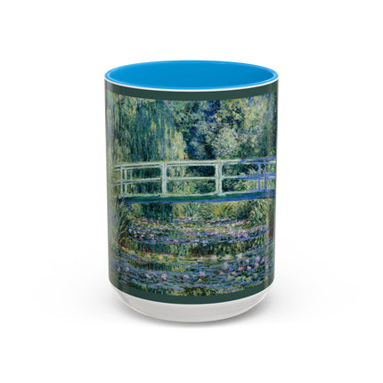 Water Lilies and Japanese Bridge by Claude Monet Colorful Mugs (11oz, 15oz)