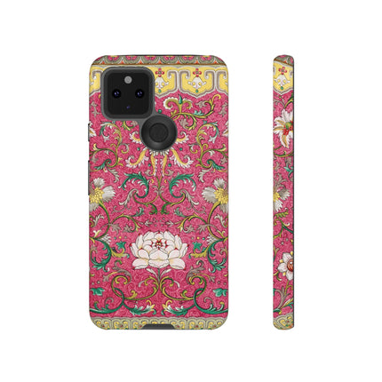 Pink Floral Pattern by Owen Jones Phone Cases