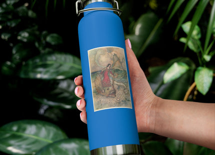 Rita Rides on the Dolphin by Warwick Goble Copper Vacuum Insulated Bottle, 22oz