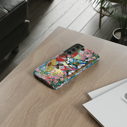 Kimono Kitties Phone Cases
