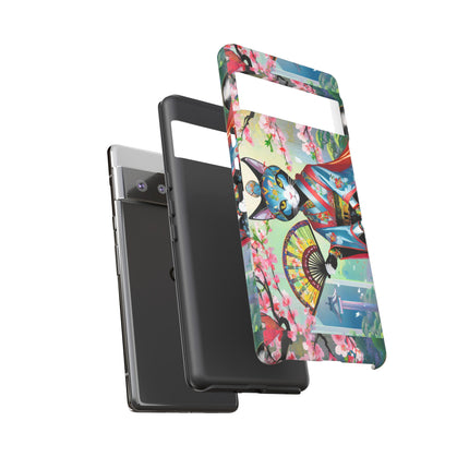 Cyberpunk Geisha Phone Cases
