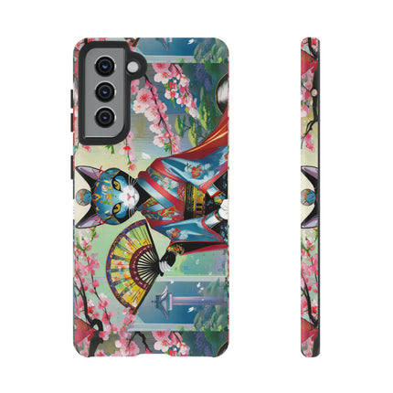 Cyberpunk Geisha Phone Cases