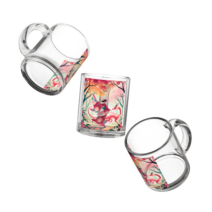 The Dragon Fairy’s Dance Glass Mug, 10oz