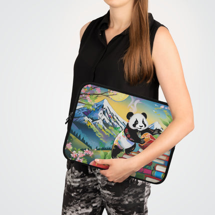 Cute Panda Laptop Sleeve