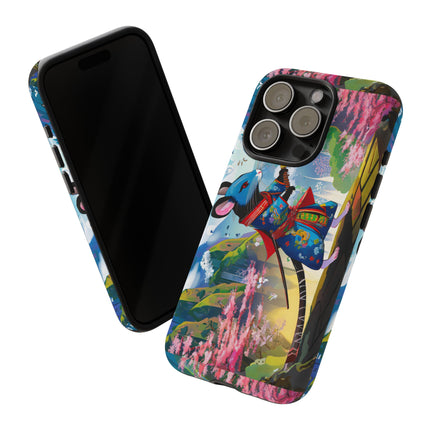 Cyber Samurai Rat Phone Cases
