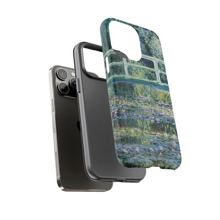 Water Lilies and Japanese Bridge by Claude Monet Phone Cases