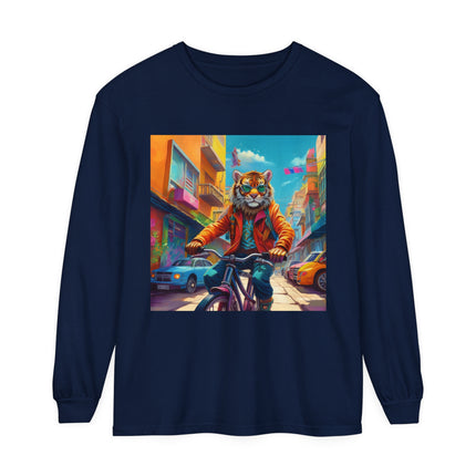 Urban Bike Ride Long Sleeve T-Shirt