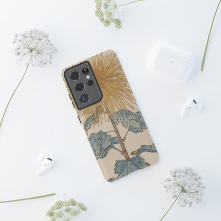 Chrysanthemum Blossom by Keika Hasegawa Phone Cases