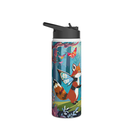 Whimsical Woodland Stainless Steel Water Bottle