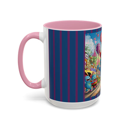 Monster Parade Madness Colorful Mugs (11oz, 15oz)