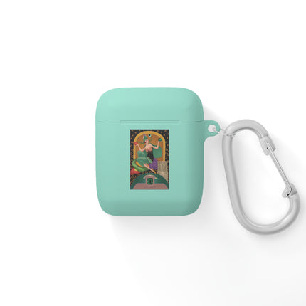 May & Emerald AirPods Case — Gem Series by Sofia Chiostri