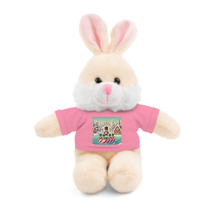 Nutcracker Candy-Striped Adventure Stuffed Animals with Tee