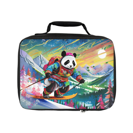 Cyberpunk Panda Lunch Bag