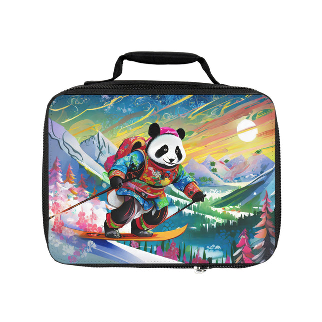 Cyberpunk Panda Lunch Bag