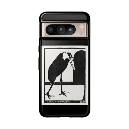 A Lame Marabou by Samuel Jessurun de Mesquita Phone Cases