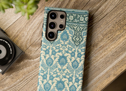 Arabic Art Pattern, Plate No. 20, by Emile Prisse d’Avennes Phone Cases