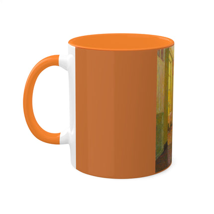 Interior, Window Light by Henri Le Sidaner Colorful Mugs, 11oz