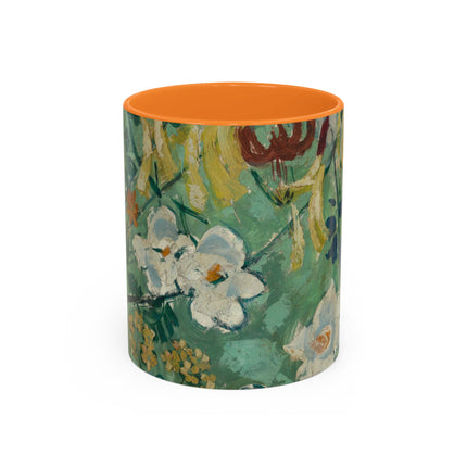 Flowers by August Babberger Colorful Mugs (11oz, 15oz)