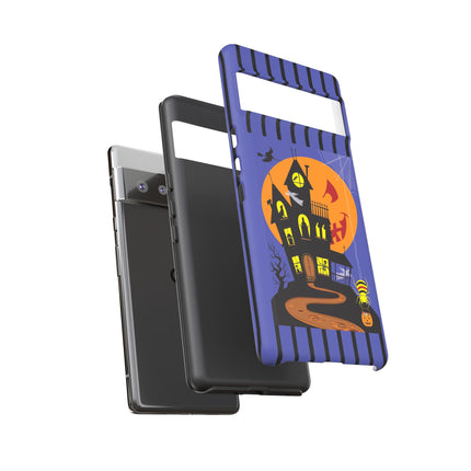 Halloween Night at the Haunted House Phone Cases