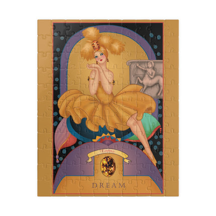 November & Topaz (from the Gem Series) by Sofia Chiostri Puzzle (110, 252, 500-piece)