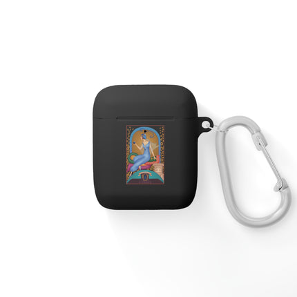 September & Sapphire AirPods Case — Gem Series by Sofia Chiostri