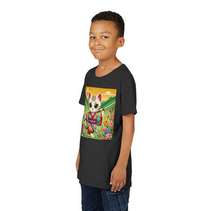 Samurai Kitten Youth Short Sleeve Tee